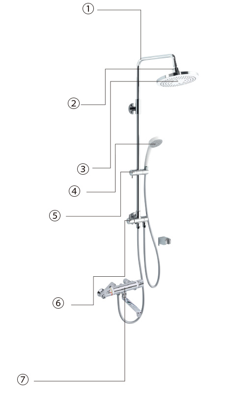 TOTO シャワーバー 浴室用水栓金具 TBW04401J | トラブルメンテナンス